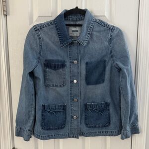 Old Navy Blue Denim Jacket with Pockets